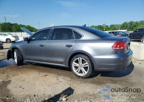 2014 Volkswagen Passat Sel from USA, damaged, VIN 1VWCN7A39EC072866